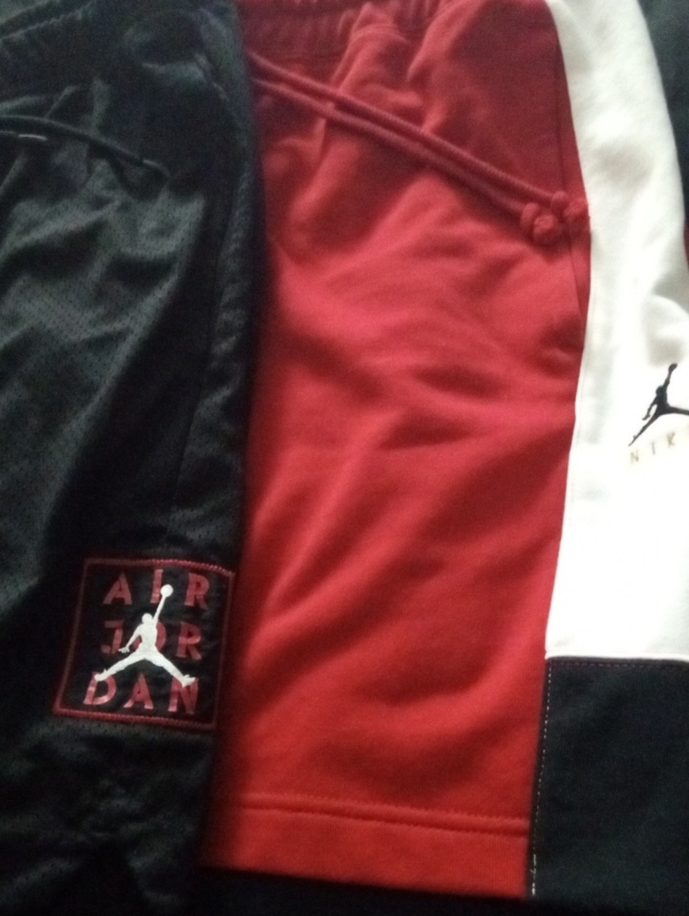 Jordan 2 Pairs Xxl Shorts Both Prestine Perfect Condition. Both Have Drawstrings